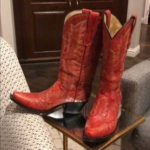 Corral Read leather cowboy boots, size 7.5